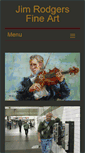 Mobile Screenshot of jimrodgersfineart.com